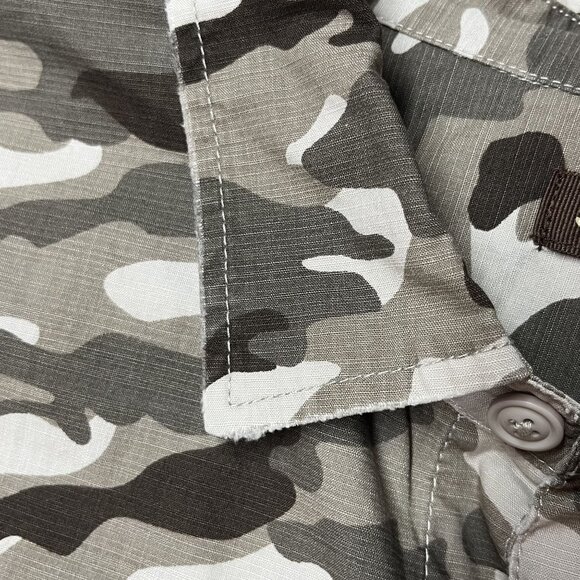 Society Of One Mens Military pattern Casual Button-Up Shirt 3XLT 100% Cotton - Picture 9 of 9